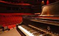 View of the Blizzard Theatre from the stage