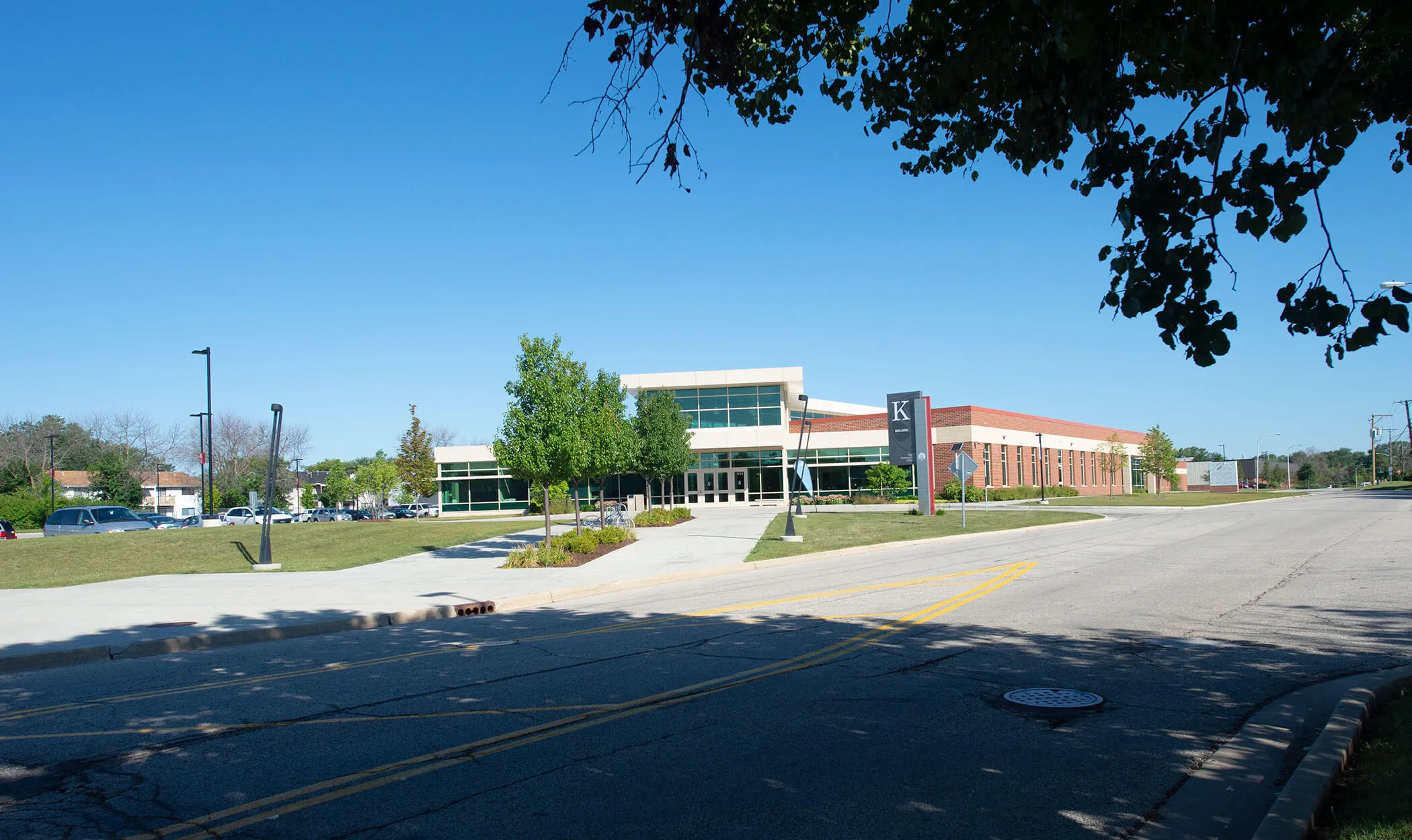 Front of Building K