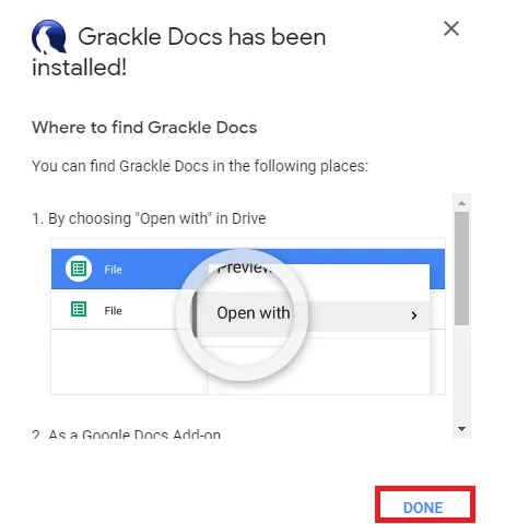 How to find Grackle Docs