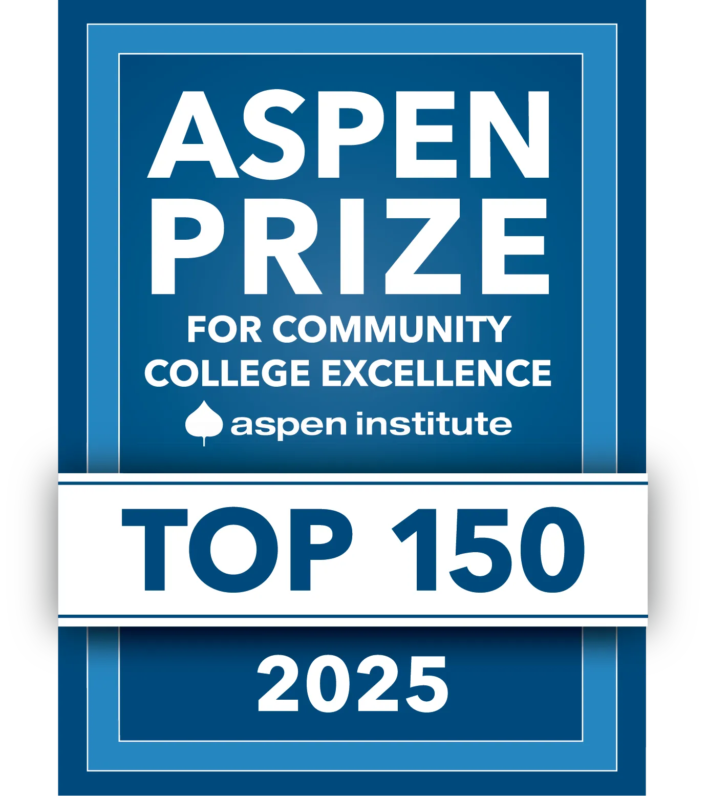 Aspen prize for Community College Excellence Semifinalist 2023