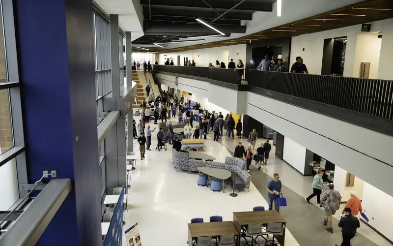 During the MTC-ribbon cutting guests were invited to tour the new facility.
