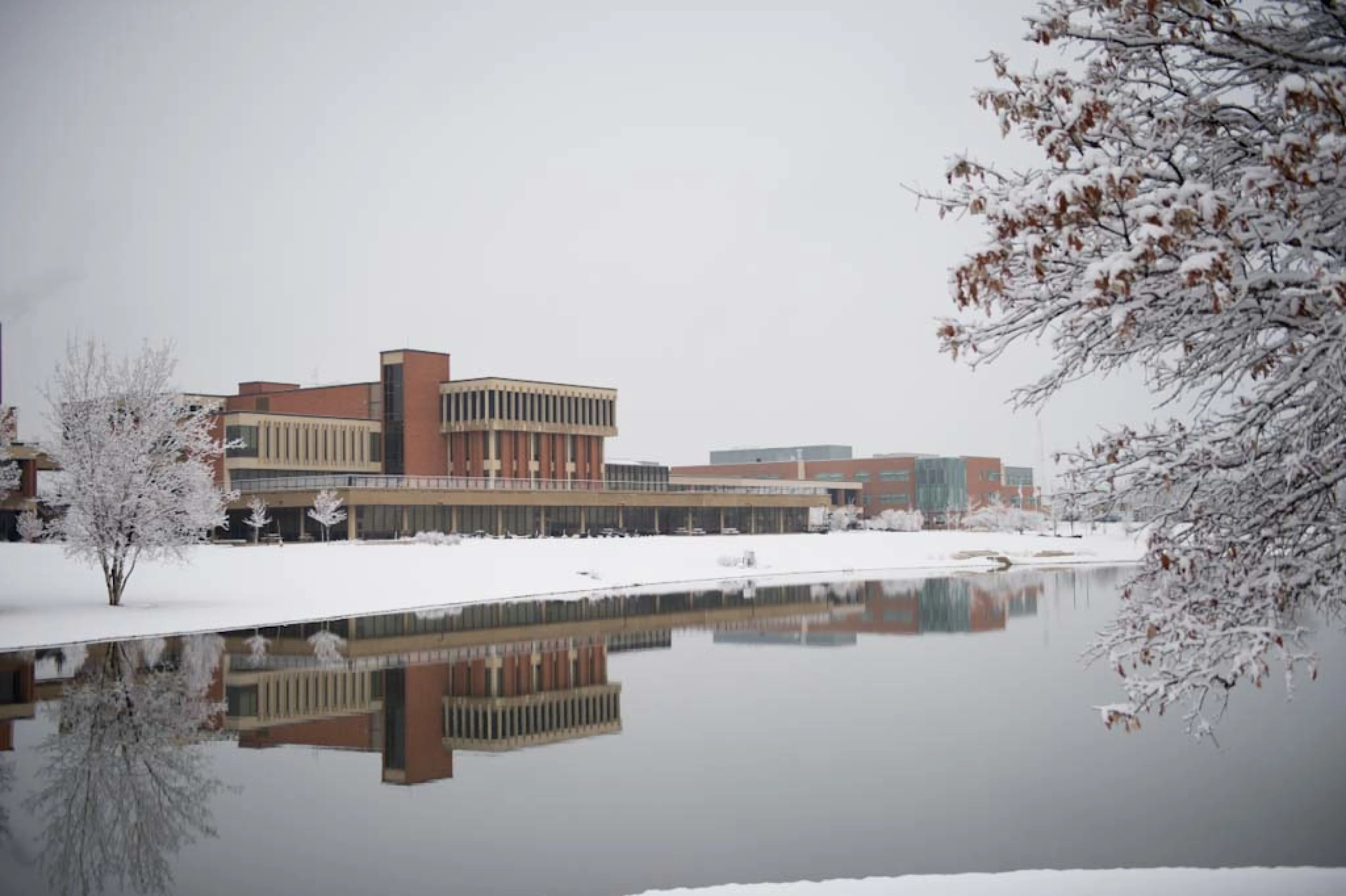 Elgin Community College across Lake Spartan