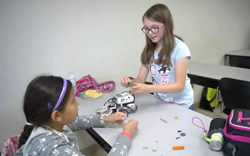 Kid's College en el Elgin Community College