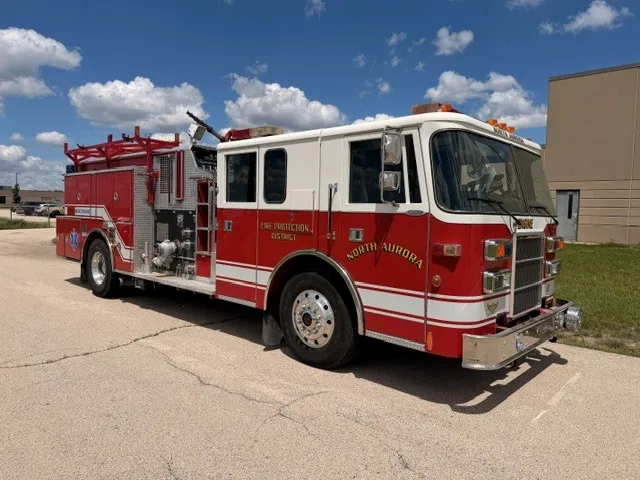 North Aurora Fire District Fire Engine