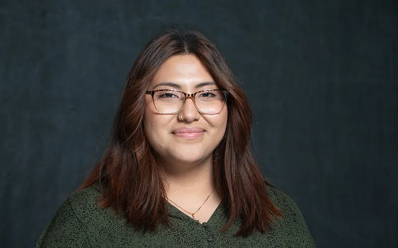 A portrait of Karla Gomez