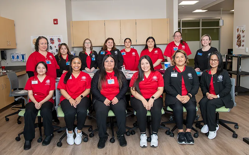 ECC's first medical assisting class