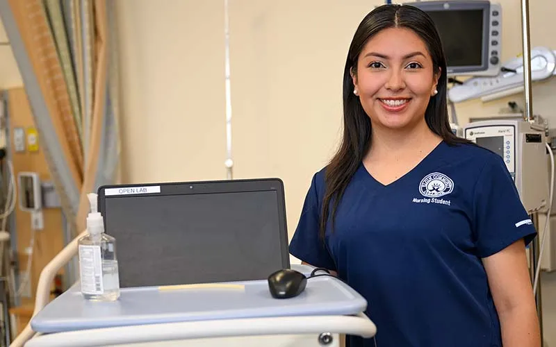 ECC nursing graduate Esmeralda Guerra