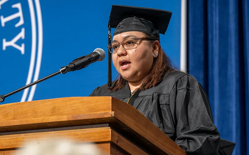 Cristina Bahena Benitez, 2023 State of Illinois High School Diploma graduation speaker