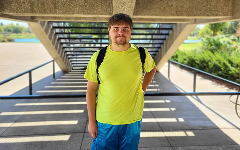 ECC student Erek Marcello
