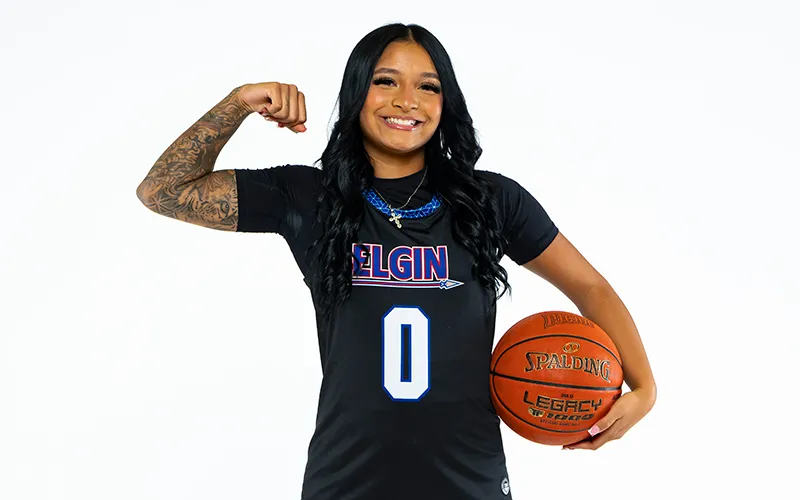 ECC student-athlete Izzy Vidallo