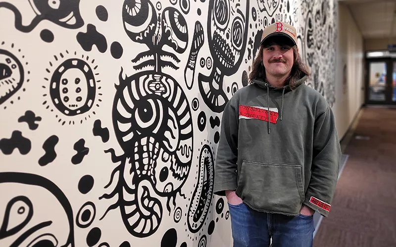 ECC student Josh Selvig