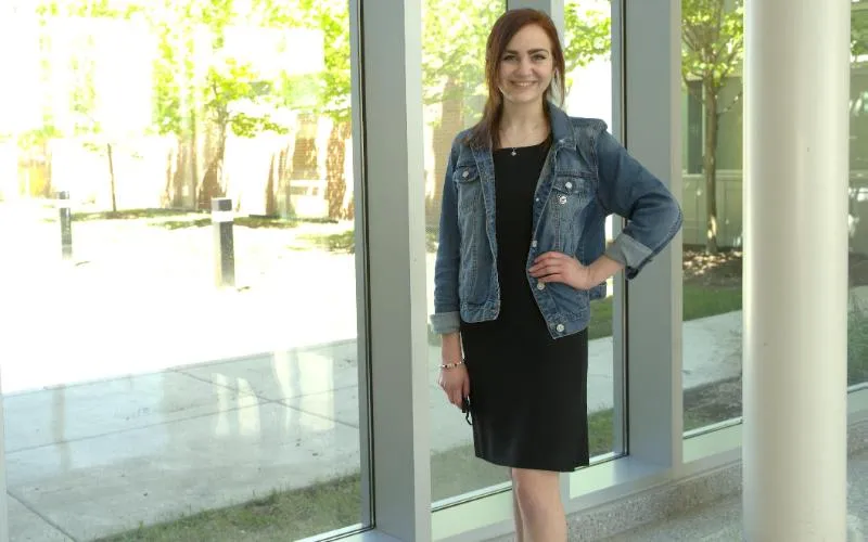 Katherine Castiglione, Spring 2021 ECC Graduate.