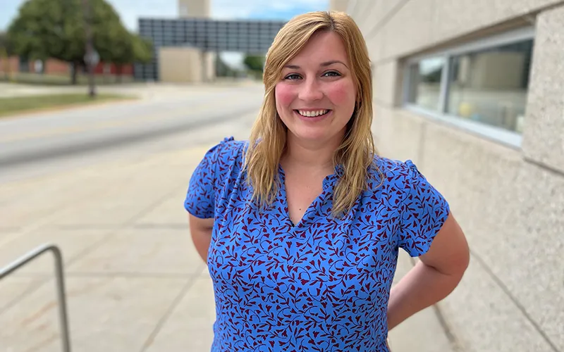 Melanie Schaefer, sports information and academic support specialist