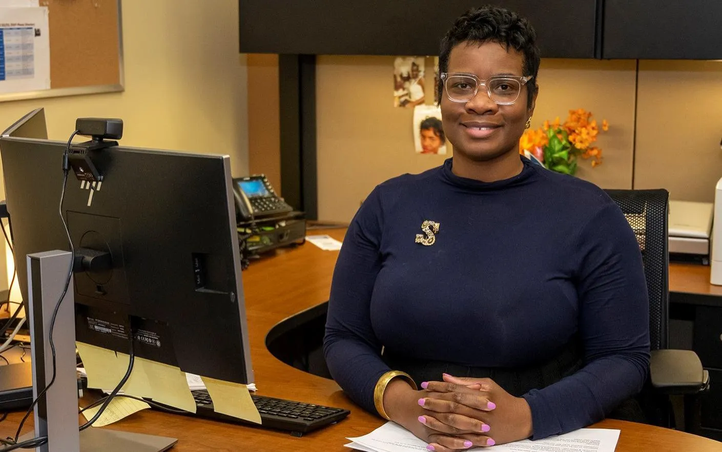 Samantha Friar, EdD, director of TRiO student support services