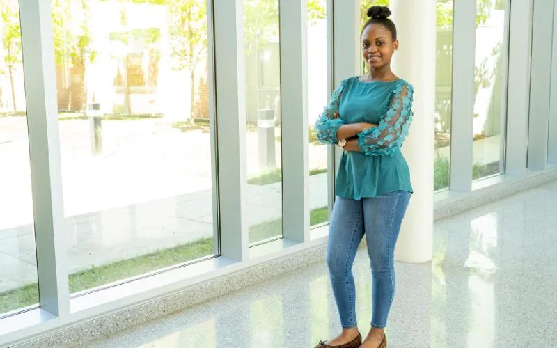 Sandra Djou, Spring 2021 ECC Graduate.