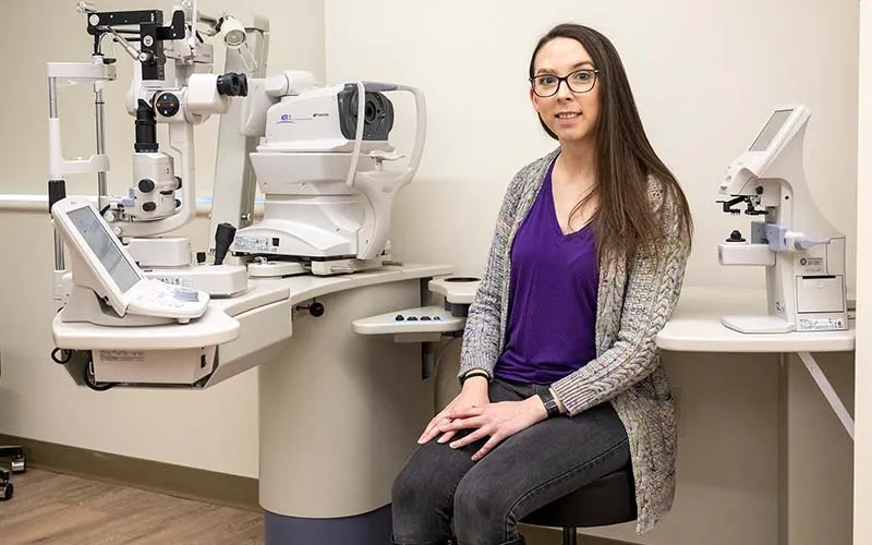 Shelby Stanley, ophthalmic technician program director