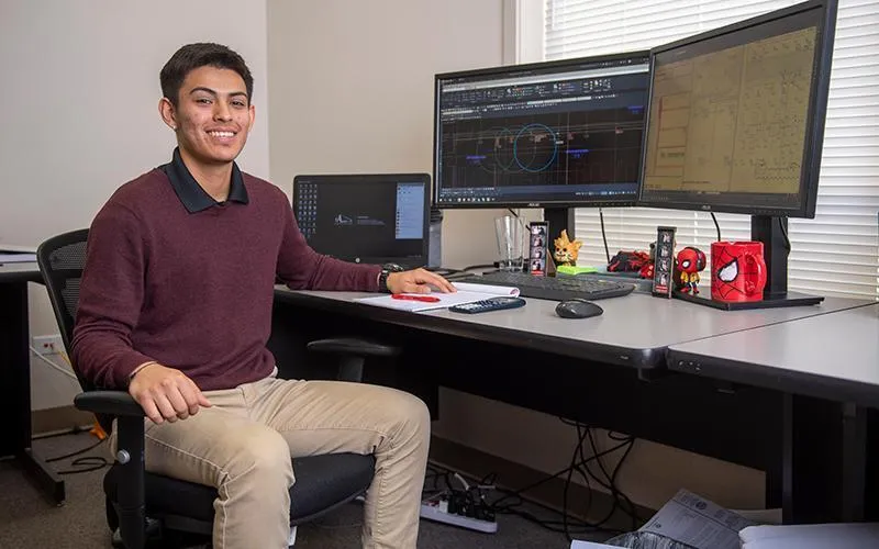Bryan Arredondo received help from the ECC Foundation's Student Success Fund.