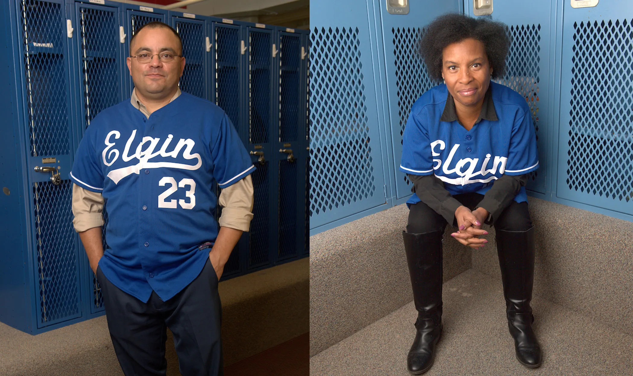 ECC Professor of Psychology Manny Salgado and Associate Dean of Sustainabilty, Business, and Career Tech Yolonda Barnes, EdD.