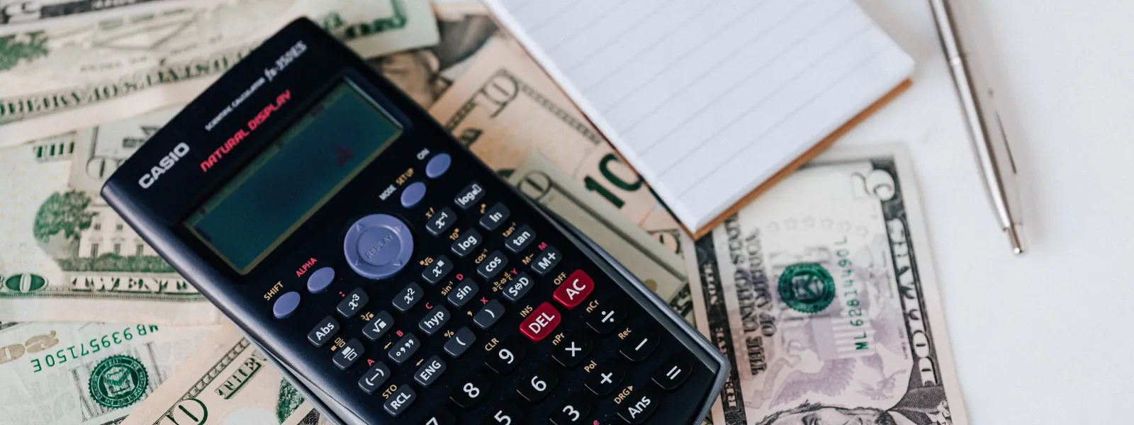 Calculadora y dinero