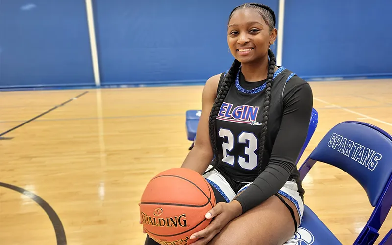 Estudiante y atleta de ECC Tori Ruffin