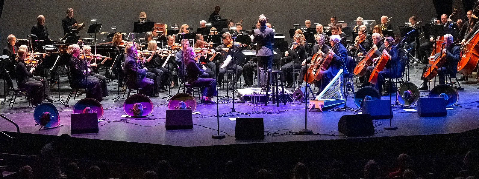 Orchestra ensemble playing