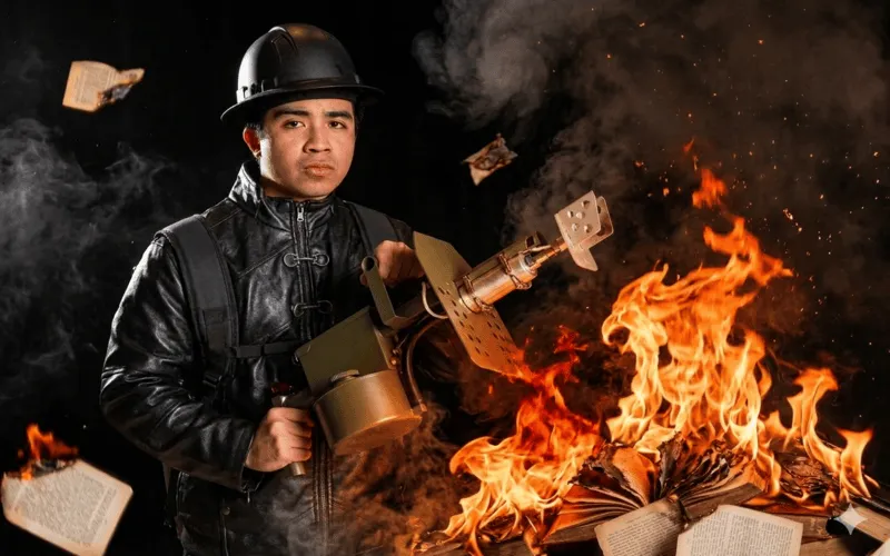 Fahrenheit 451 Promotion Photo