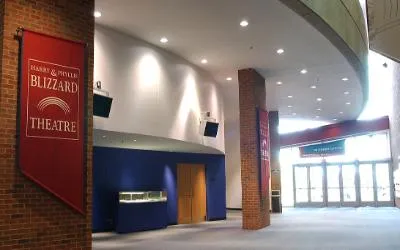 Foyer of the Blizzard Theatre in Building H