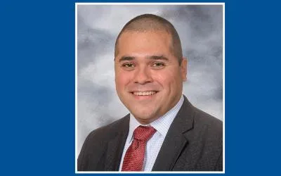 Sergio Rodriguez, MBA, was appointed to fill the vacancy on the District 509 Board of Trustees