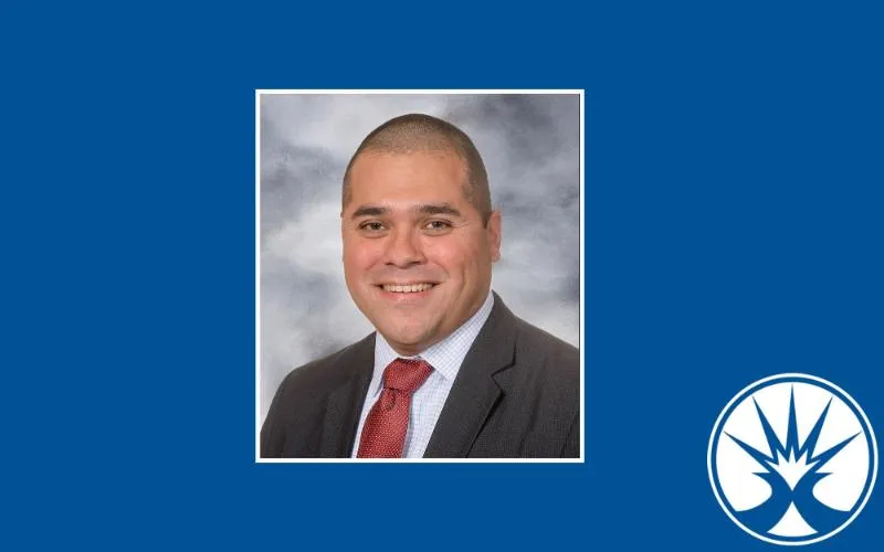 Sergio Rodriguez, MBA, was appointed to fill the vacancy on the District 509 Board of Trustees