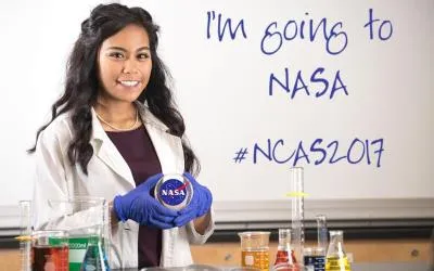 ECC alumni Angela Andrada is pursing her dreams of working for NASA thanks to a great start at ECC.