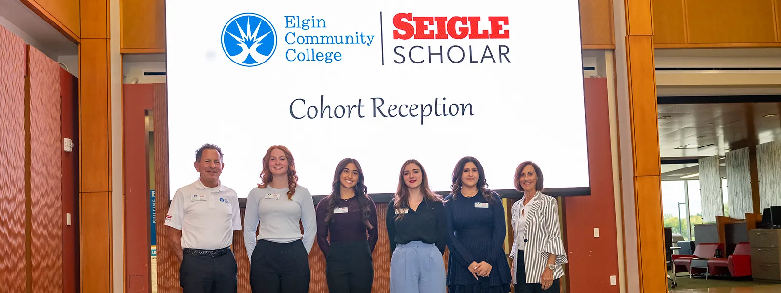 Students at seigle scholars event